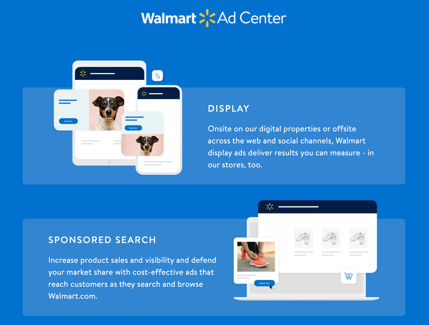 Walmart ad center