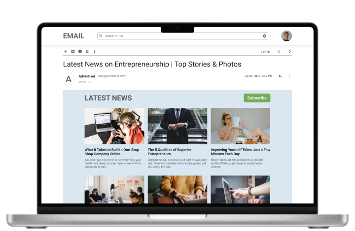 Email Ad Server