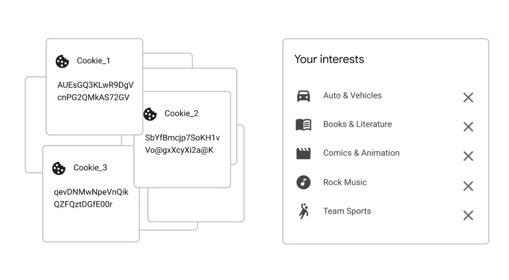 Cookies vs interest based